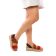 espadrilles marron multi mode femme printemps été 2025 vue 8