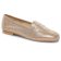 mocassins beige doré mode femme printemps été 2025 vue 1