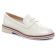 mocassins blanc mode femme printemps été 2025 vue 1