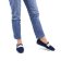 mocassins bleu marine mode femme printemps été 2025 vue 8