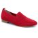 mocassins rouge mode femme printemps été 2025 vue 1