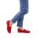 mocassins rouge mode femme printemps été 2025 vue 8