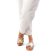 mules beige doré mode femme printemps été 2025 vue 8
