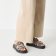 mules beige noir mode femme printemps été 2025 vue 8