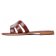 mules marron tan mode femme printemps été 2025 vue 3