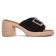 mules noir mode femme printemps été 2025 vue 2