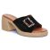mules noir mode femme printemps été 2025 vue 1