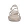 nu-pieds brides beige or mode femme printemps été 2025 vue 6