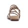 nu-pieds brides marron or mode femme printemps été 2025 vue 7