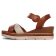 nu-pieds compensés marron mode femme printemps été 2025 vue 3