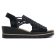 nu-pieds compensés noir mode femme printemps été 2025 vue 2