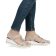 nu-pieds compensés beige doré mode femme printemps été 2025 vue 8