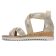 nu-pieds semelle liège beige doré mode femme printemps été 2025 vue 3