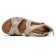 nu-pieds semelle liège beige doré mode femme printemps été 2025 vue 4