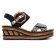 nu-pieds semelle liège ginger noir mode femme printemps été 2025 vue 2