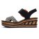 nu-pieds semelle liège ginger noir mode femme printemps été 2025 vue 3