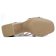 nu-pieds talon gris argenté mode femme printemps été 2025 vue 5