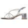 nu-pieds talon gris argenté mode femme printemps été 2025 vue 3