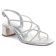 nu-pieds talon gris argenté mode femme printemps été 2025 vue 1