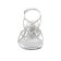 nu-pieds talon gris argenté mode femme printemps été 2025 vue 6