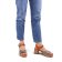 nu-pieds talon marron doré mode femme printemps été 2025 vue 8