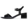 nu-pieds talon noir vernis mode femme printemps été 2025 vue 3