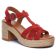 nu-pieds talon rouge brique mode femme printemps été 2025 vue 1