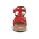 nu-pieds talon rouge brique mode femme printemps été 2025 vue 6