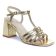 nu-pieds talons hauts beige doré mode femme printemps été 2025 vue 1