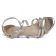 nu-pieds talons hauts gris argenté mode femme printemps été 2025 vue 4
