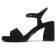 nu-pieds talons hauts velours noir mode femme printemps été 2025 vue 3