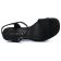 nu-pieds talons hauts velours noir mode femme printemps été 2025 vue 4