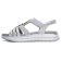 sandales argent metal mode femme printemps été 2025 vue 3