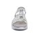 sandales argent metal mode femme printemps été 2025 vue 6