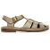 sandales beige doré mode femme printemps été 2025 vue 2