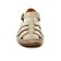 sandales beige doré mode femme printemps été 2025 vue 6