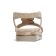 sandales beige doré mode femme printemps été 2025 vue 7