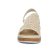 sandales beige mode femme printemps été 2025 vue 6