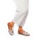 sandales blanc camel mode femme printemps été 2025 vue 7