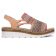 sandales compensées beige multi mode femme printemps été 2025 vue 2