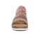 sandales compensées beige multi mode femme printemps été 2025 vue 6