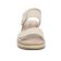 sandales compensées blanc beige mode femme printemps été 2025 vue 6
