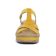 sandales compensées jaune mode femme printemps été 2025 vue 6