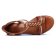 sandales compensées marron cognac mode femme printemps été 2025 vue 4