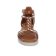 sandales compensées marron cognac mode femme printemps été 2025 vue 6