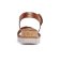 sandales compensées marron cognac mode femme printemps été 2025 vue 7