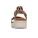 sandales compensées marron leopard mode femme printemps été 2025 vue 7