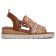 sandales compensées marron multi mode femme printemps été 2025 vue 2