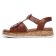 sandales compensées marron mode femme printemps été 2025 vue 3
