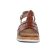 sandales compensées marron mode femme printemps été 2025 vue 6